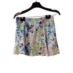 Lilly Pulitzer Luxletic Aila Skort womens Small Shell Beach skirt